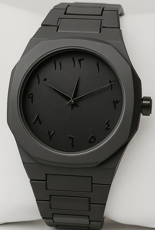 Midnight Black Arabic Aura