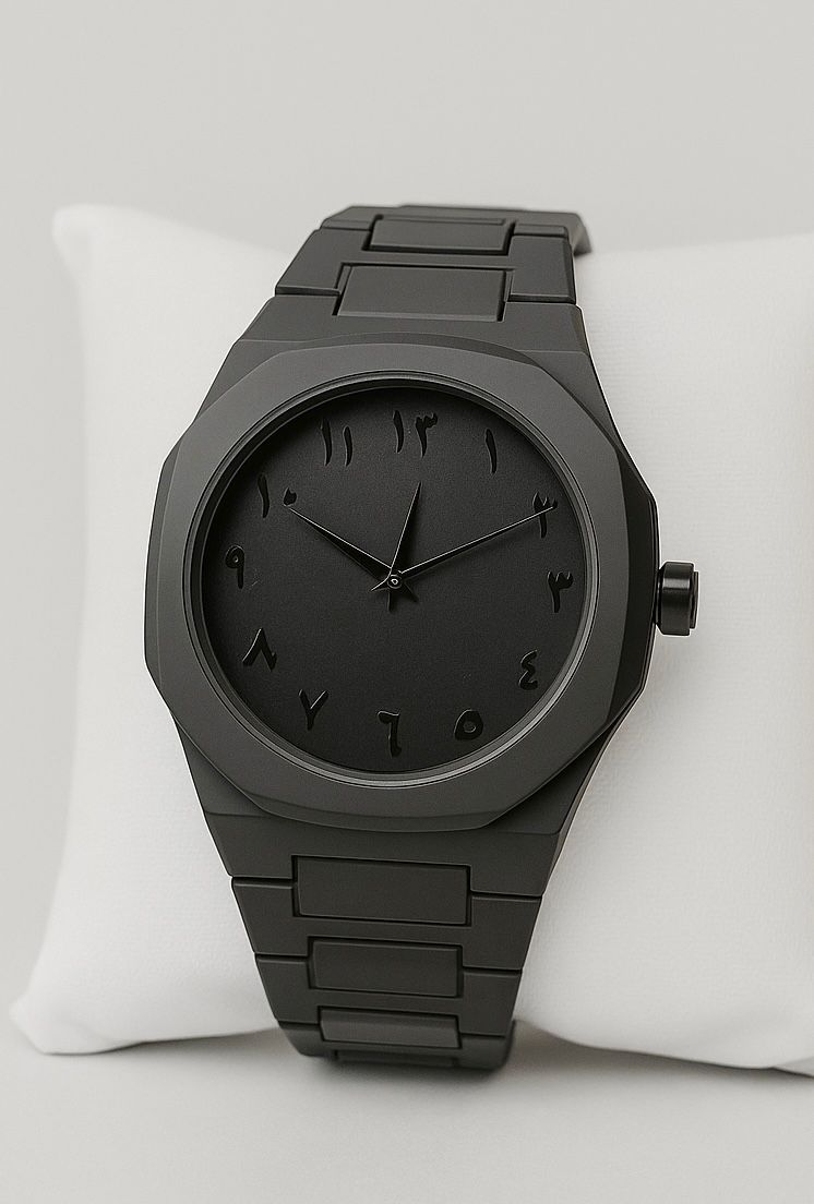 Midnight Black Arabic Aura