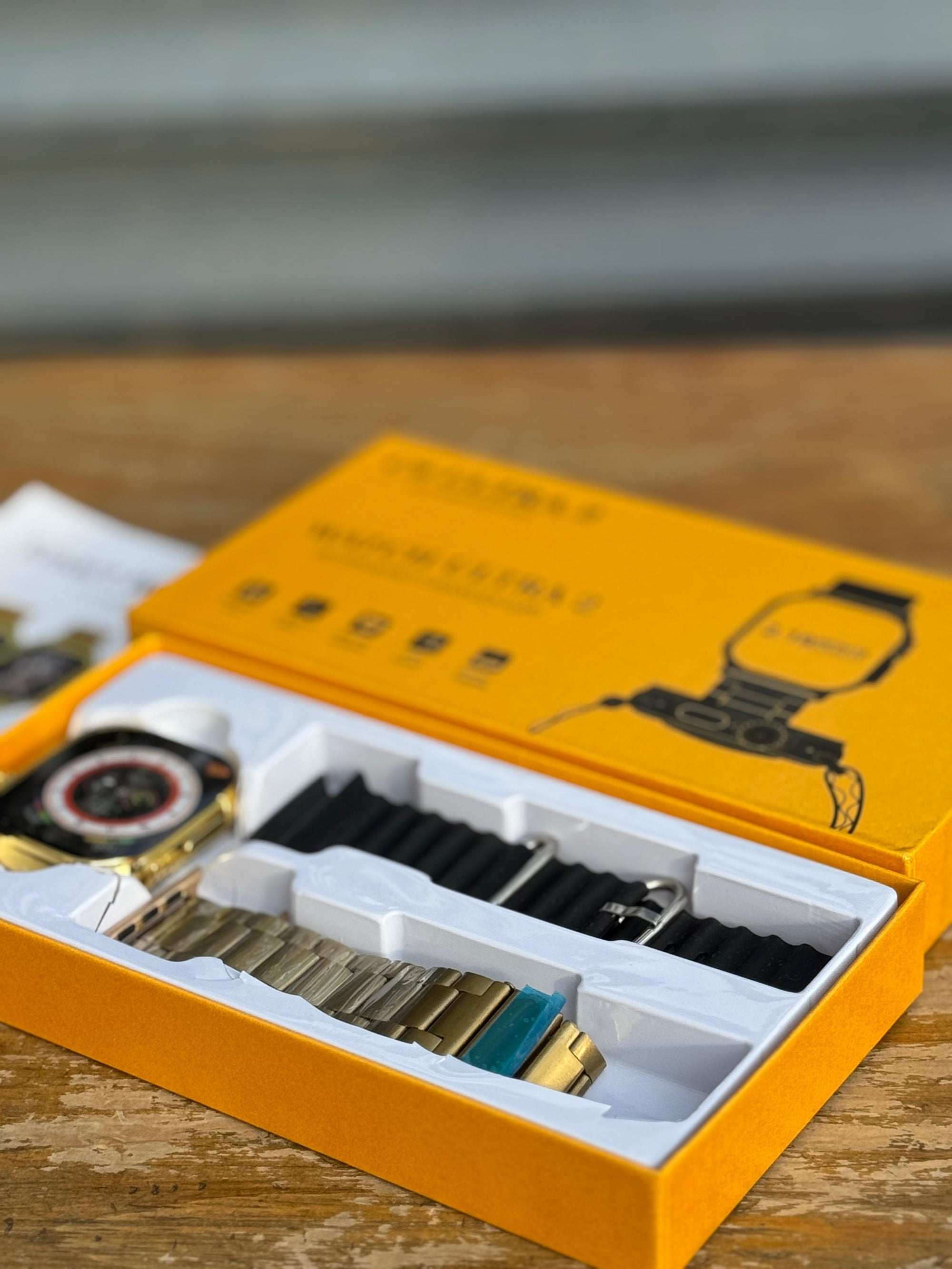 C9 Ultra 2 Smart Watch – Golden Edition
