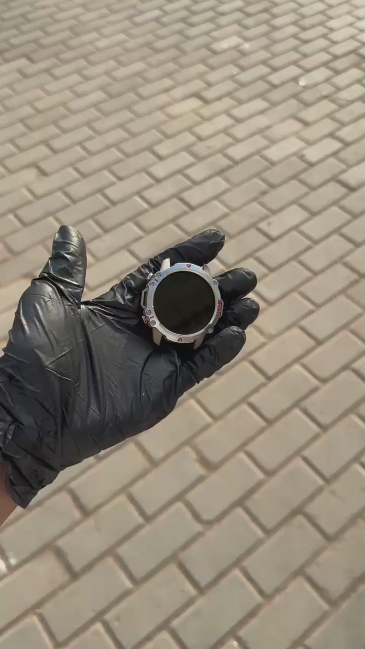 Rugged Sports Smartwatch – AMOLED Display | Full Touch Dial