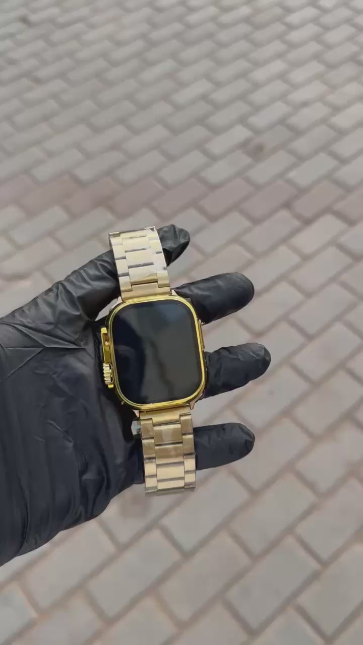 C9 Ultra 2 Smart Watch – Golden Edition