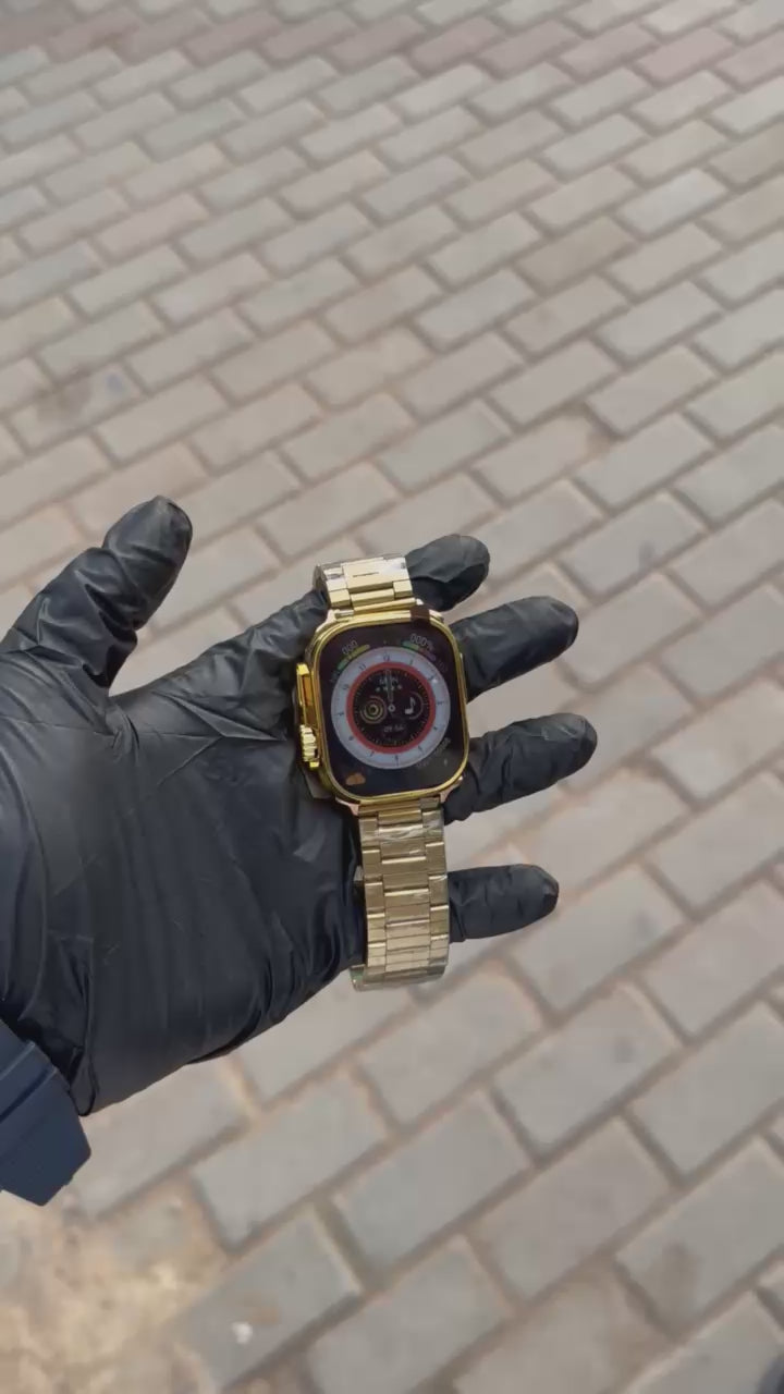 C9 Ultra 2 Smart Watch – Golden Edition