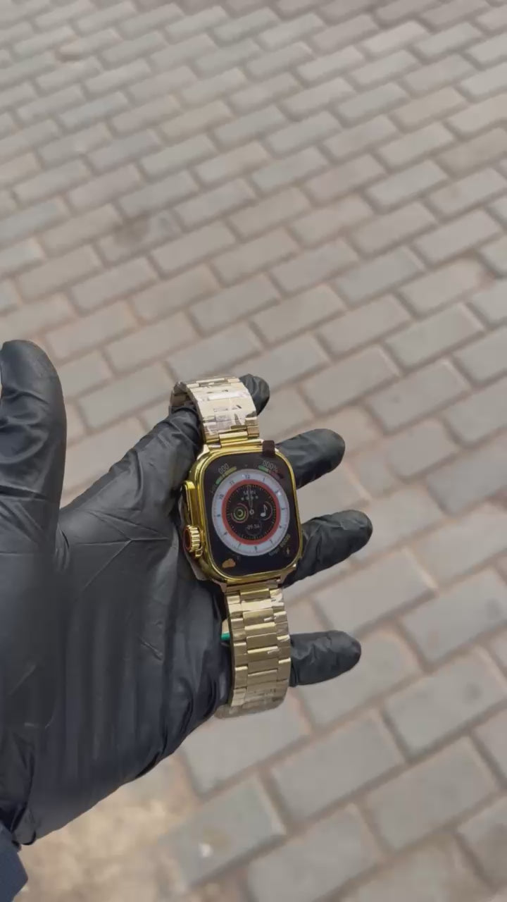 C9 Ultra 2 Smart Watch – Golden Edition